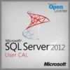User Cal per Microsoft SQL Server 2012