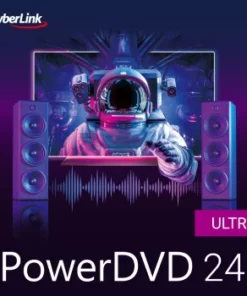 Cyberlink PowerDVD 24 Ultra - lifetime -  1 Pc