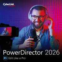 Cyberlink PowerDirector 2026 Ultimate - lifetime -  1 Pc