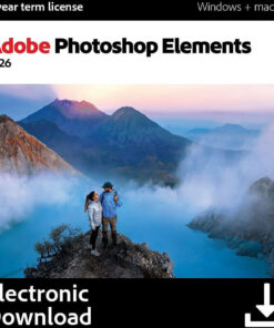 Adobe Photoshop Elements 2026 - PC/MAC - 1 User - 3 anni